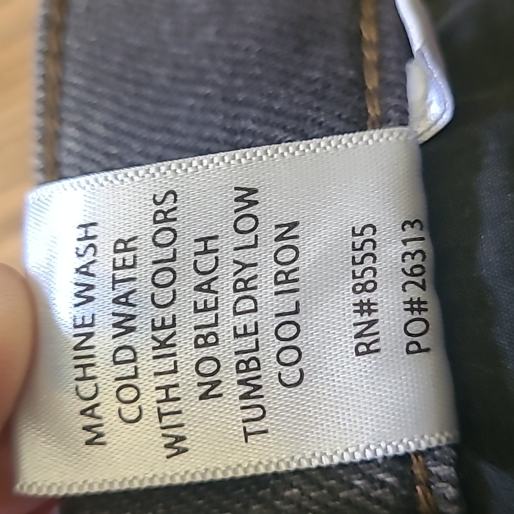 Pistola Charcoal Denim Distressed Jeans Sz 29 - Picture 7 of 7
